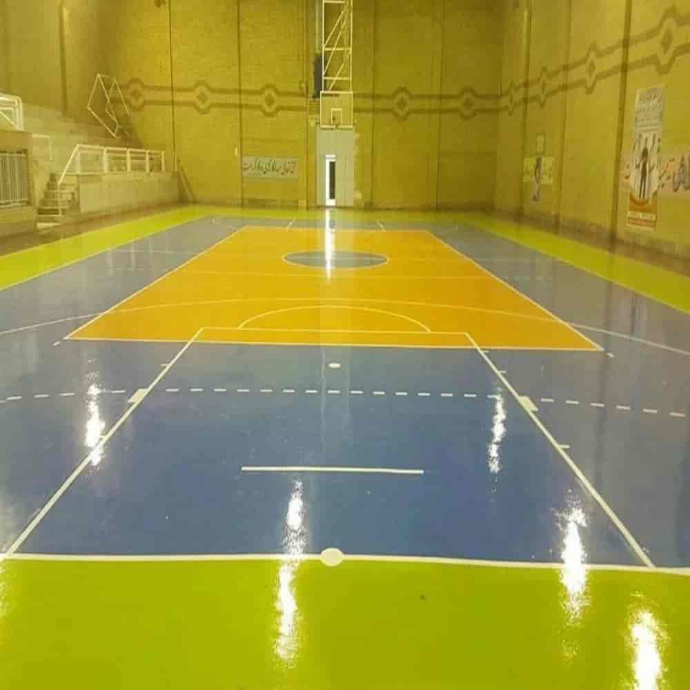 دیوارپوش سالن ورزشی شرکت نفت اهواز