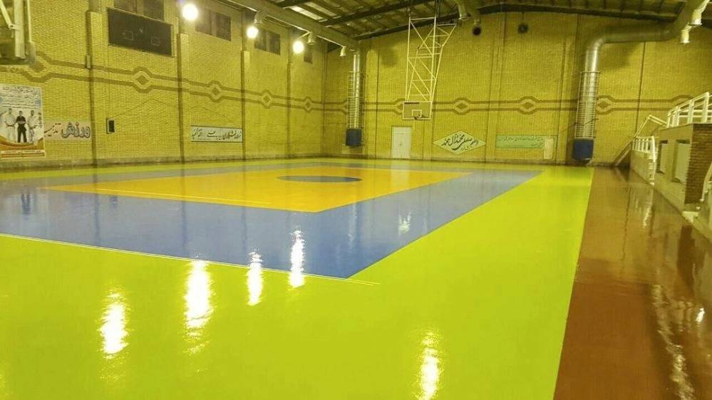 کفپوش ۸میلیمتری پلی اورتان بدون درز